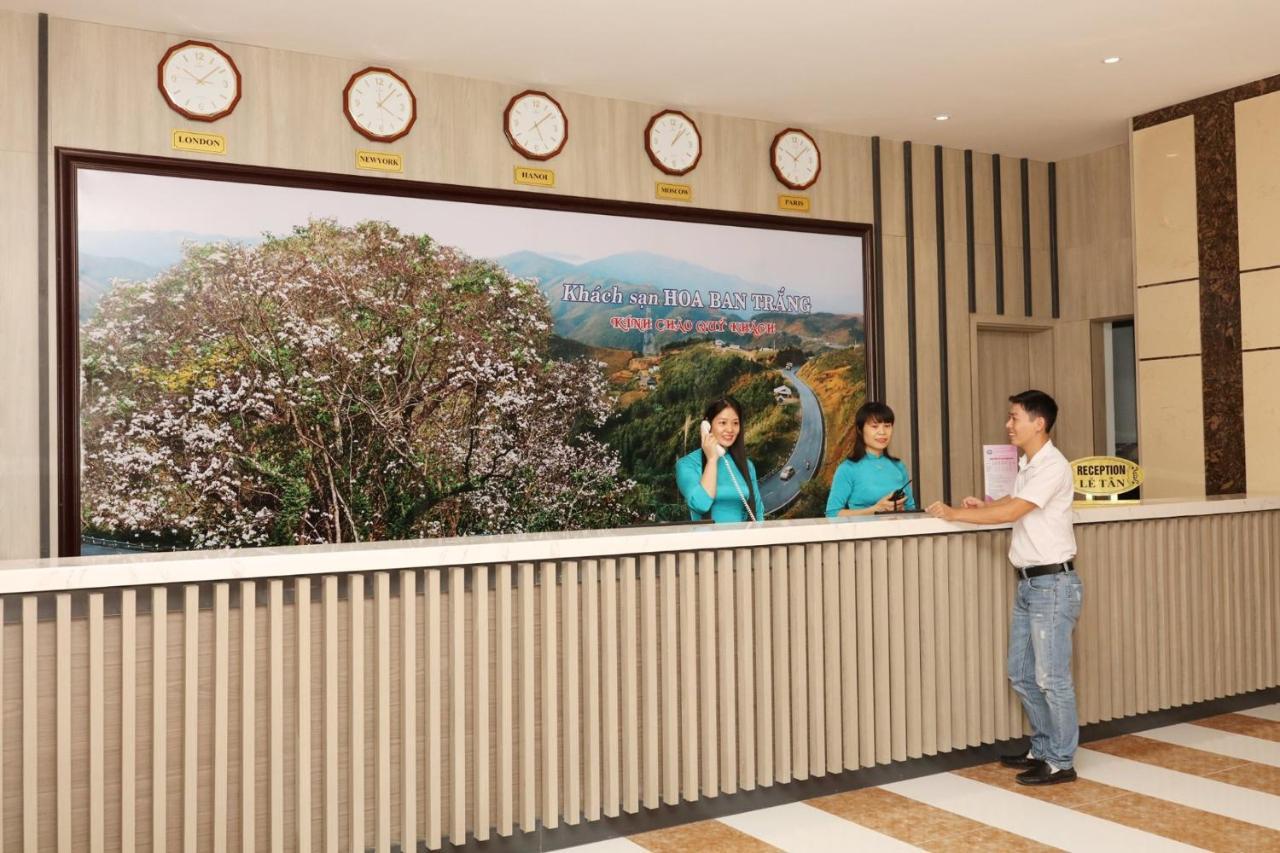 Khach San Hoa Ban Trang Hotel Son La Exterior foto
